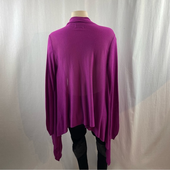 Ted Baker Magenta Waterfall Cardigan Sweater XS - Picture 2 of 10